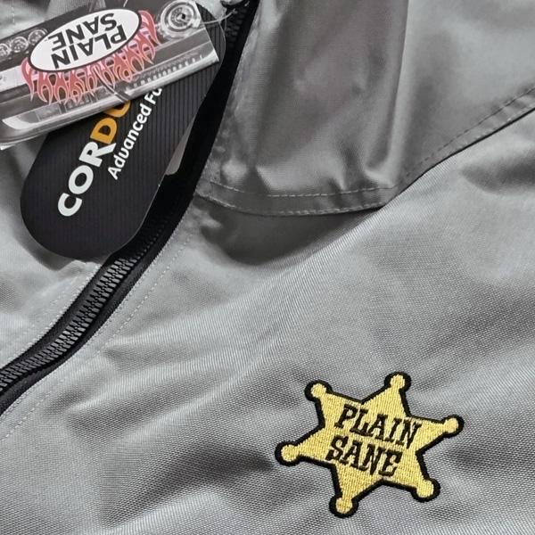 PLAINSANE SHERIFF VEST （BLACK CLAYON GRAY) スノーボード