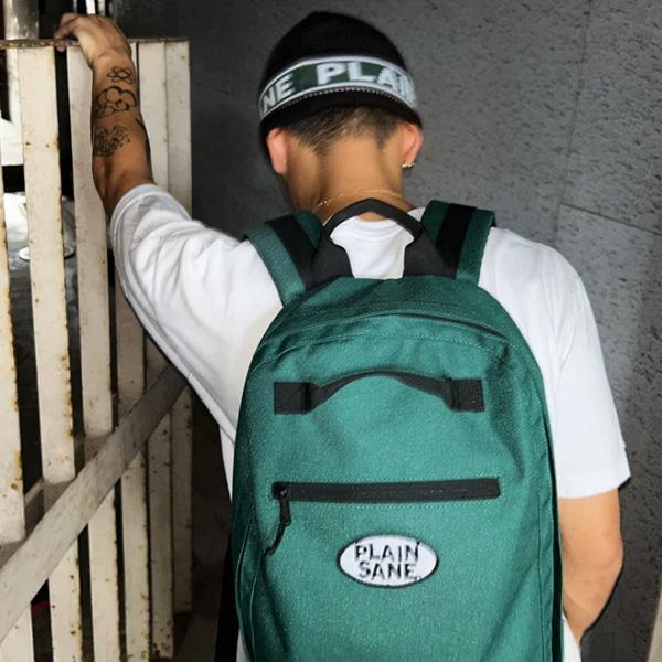 PLAINSANE PS BACK PACK 10L（BLACK　FOREST GREEN　DEEP ORANGE)  スノーボード バックパック リュック プレインセイン PLAIN SANE_14