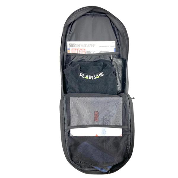 PLAINSANE PS BACK PACK 10L（BLACK　FOREST GREEN　DEEP ORANGE)  スノーボード バックパック リュック プレインセイン PLAIN SANE_9