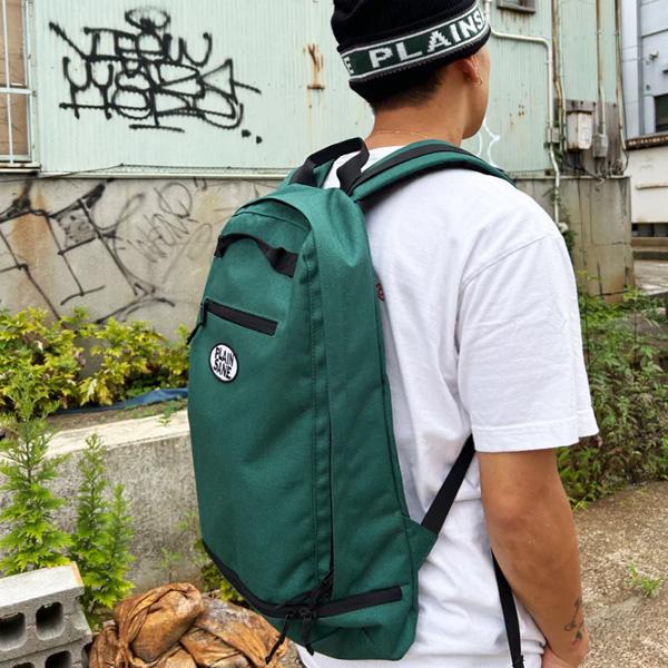 PLAINSANE PS BACK PACK 10L（BLACK　FOREST GREEN　DEEP ORANGE)  スノーボード バックパック リュック プレインセイン PLAIN SANE_12