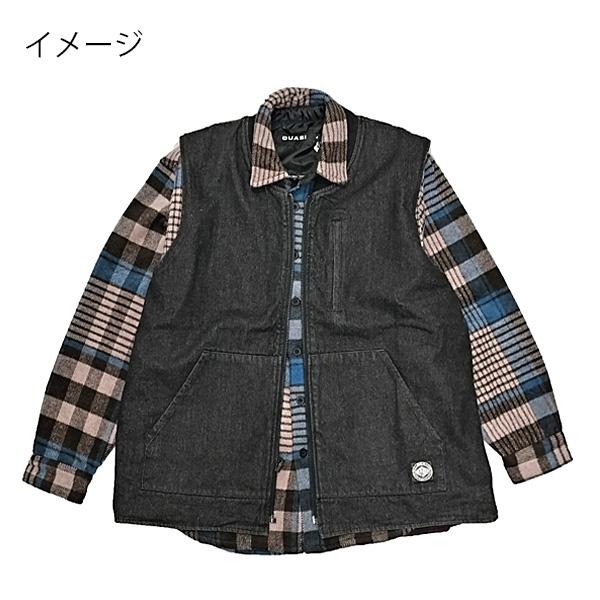 SALE シャツ メンズ 長袖 クワジ クワージー アパレル QUASI