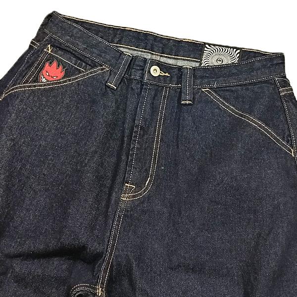 SPITFIRE WHEELS パンツ スピットファイア BIGHEAD FILL DENIM