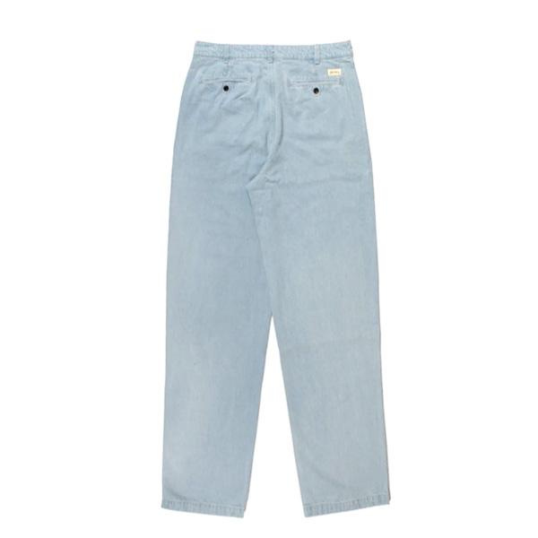 THEORIES パンツ Theories BELVEDERE PLEATED DENIM TROUSERS 