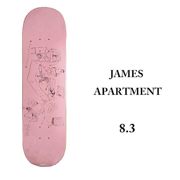 スケボー デッキ スケートボード ゼア 【8.3】 THERE JAMES APARTMENT DECK