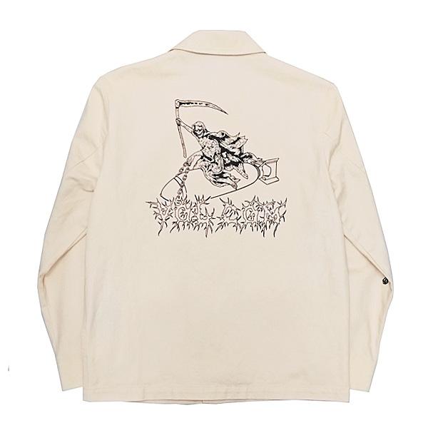 12/11まで期間限定 値下げ SALE ジャケット メンズ ボルコム VOLCOM RICHARD FRENCH SAYER FEATURED ARTIST JACKET (CLOUD) | VOLCOM | 02