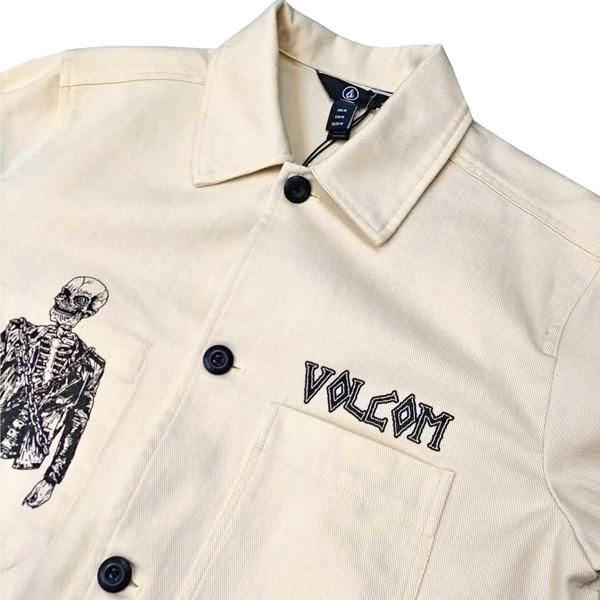 12/11まで期間限定 値下げ SALE ジャケット メンズ ボルコム VOLCOM RICHARD FRENCH SAYER FEATURED ARTIST JACKET (CLOUD) | VOLCOM | 03