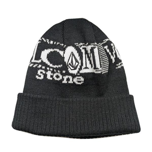 VOLCOM ボルコム ビーニー ニット帽　VOLCOM Lib Stone Legacy Beanie （Black） | VOLCOM | 01