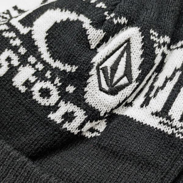VOLCOM ボルコム ビーニー ニット帽　VOLCOM Lib Stone Legacy Beanie （Black） | VOLCOM | 02