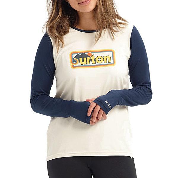 “SALE” 【S Mサイズ】BURTON レディース インナー Women's Burton Base Layer Tech T-Shirt （Almond Milk)｜theitaya｜03