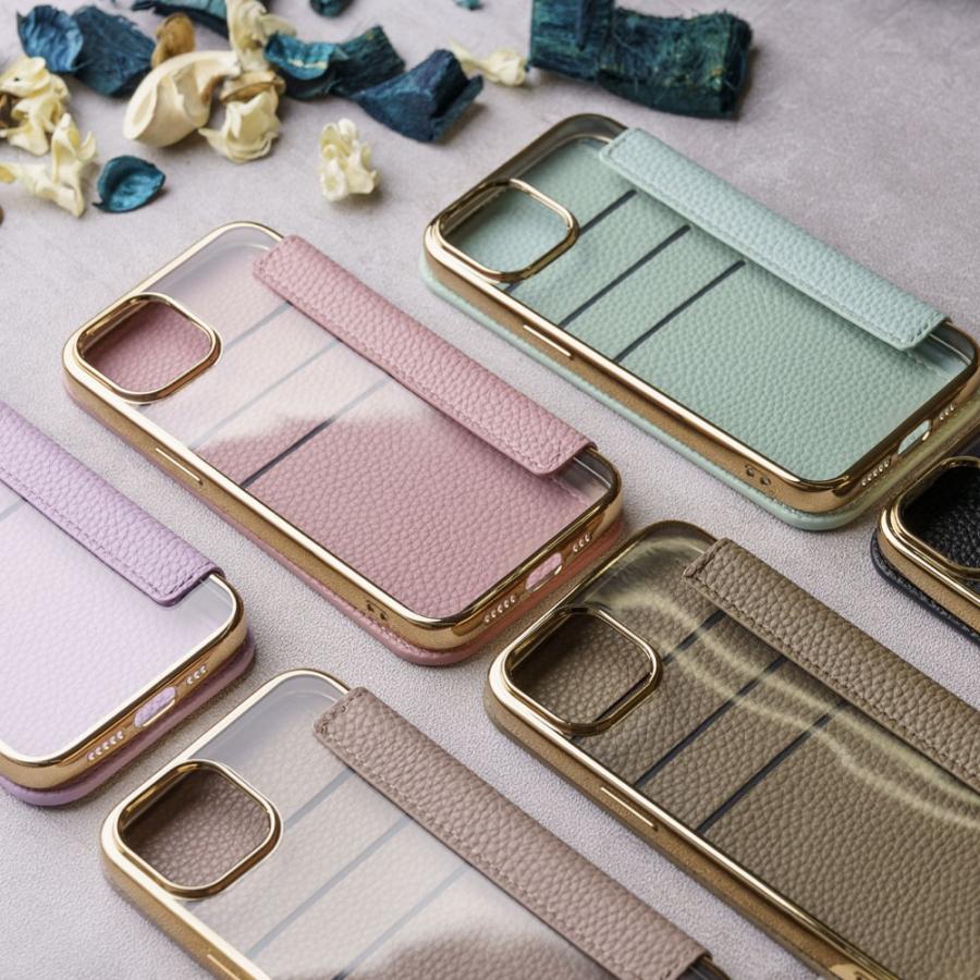 エンパイア 背面クリア 手帳型 AQUOS アクオス クリアケース sense9