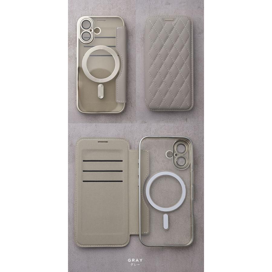 背面クリア Magsafe対応 iPhone17 16 16e ケース 手帳型 かわいい クリア 15 ケース 14 ケース iPhone13 ケース iPhone12 ケース iPhone11 pro アイフォン | エンパイア | 11