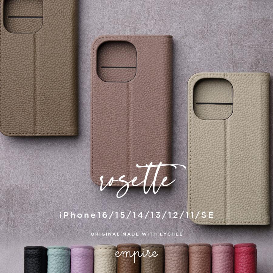 iPhone16 ケース 手帳型 iPhone15 pro iPhone14 13 12 11 磁石なし PUレザー おしゃれ アイフォン ケース カバー シンプル 大人かわいい スマホケース empire | エンパイア