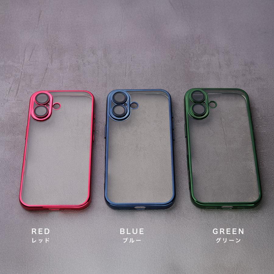 背面クリア iPhone16 16e ケース クリア 透明 カバー レンズ保護 iPhone15 14 13 12 11 SE スマホケース 可愛い かわいい おしゃれ キラキラ 推し活 | エンパイア | 10