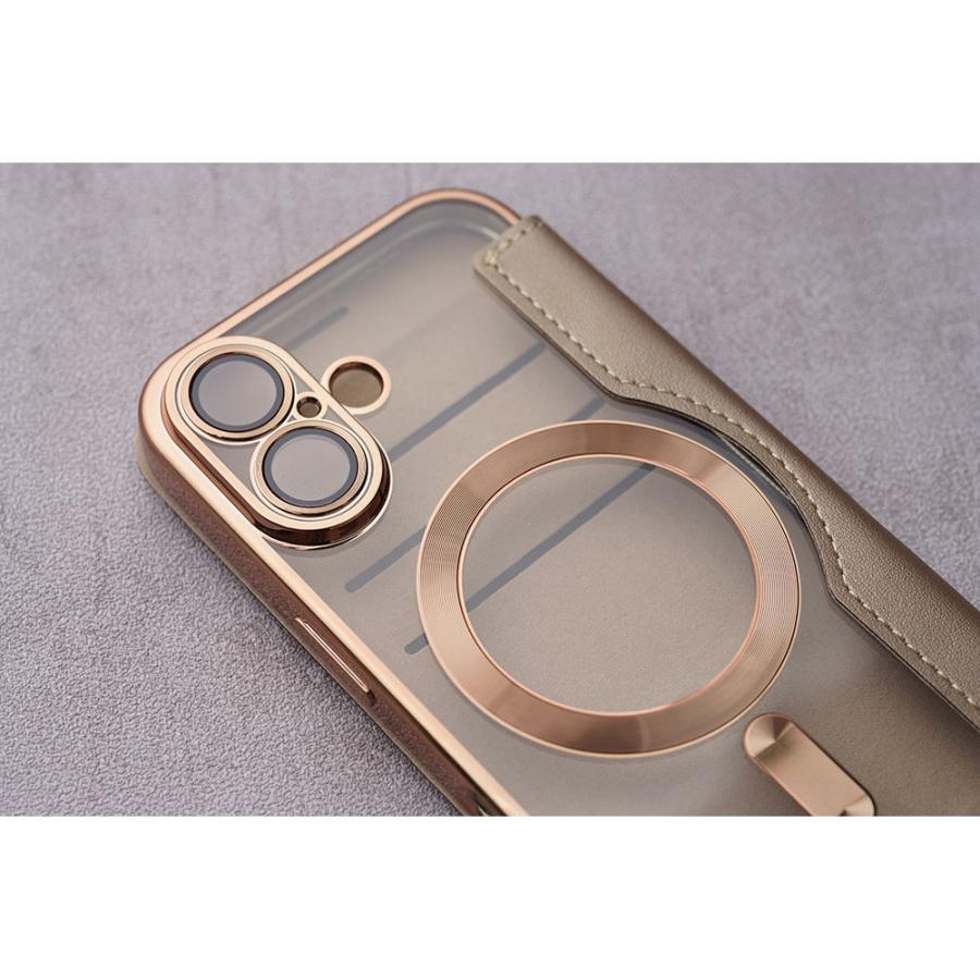 背面クリア Magsafe対応 iPhone16 16e ケース 手帳型 かわいい クリア iPhone15 ケース iPhone14 ケース iPhone13 ケース iPhone12 ケース iPhone11 | エンパイア | 06