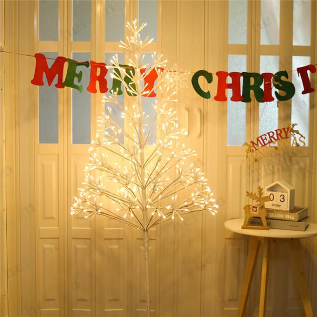 クリスマスツリー 150cm ブランチツリーライト Led 光る 白樺 高輝度 春の新作 電飾 イルミネーション 玄関 パーティー クリスマス インテリア リビング 屋内装飾 北欧風