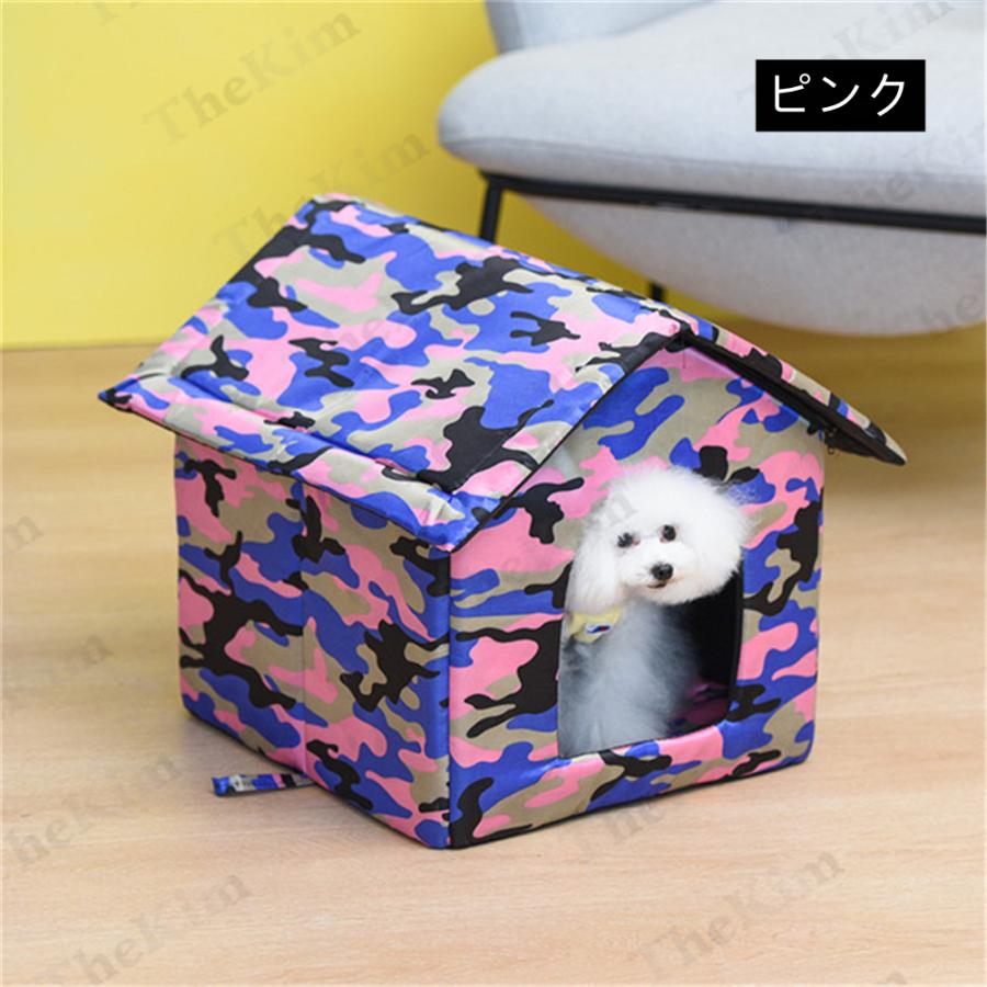 猫ハウス 犬小屋 キャットハウス ドーム型ベッド 野良猫 避難所 三角屋根 洗える 滑り止め 快適 寒さ対策 折りたたみ 取り外し可能 防水 防寒 屋内 屋外 冬 Bmfuyu65 The Kim 通販 Yahoo ショッピング