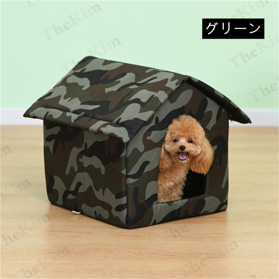 猫ハウス 犬小屋 キャットハウス ドーム型ベッド 野良猫 避難所 三角屋根 洗える 滑り止め 快適 寒さ対策 折りたたみ 取り外し可能 防水 防寒 屋内 屋外 冬 Bmfuyu65 The Kim 通販 Yahoo ショッピング