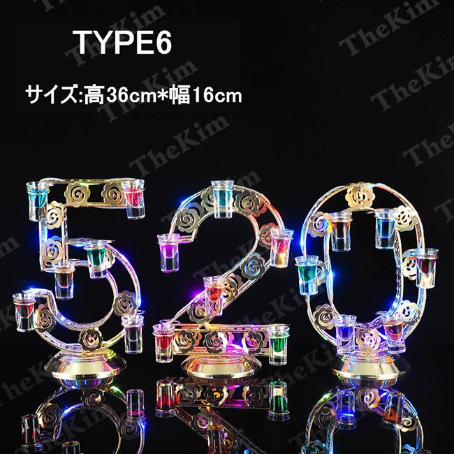 人気新品 1点限定販売❤️ LEDワイングラスラック ハート クラブ