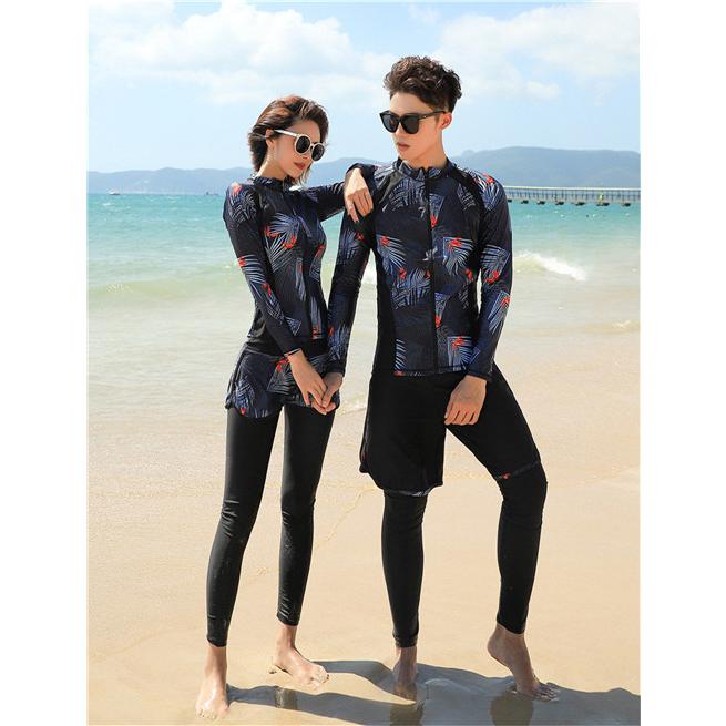 水着 ラッシュガード セット ビキニ パンツ 長袖 レディース メンズ 男女兼用 ユニセックス Uvカット 前開き ビーチ 夏 Lqnatu10 The Kim 通販 Yahoo ショッピング