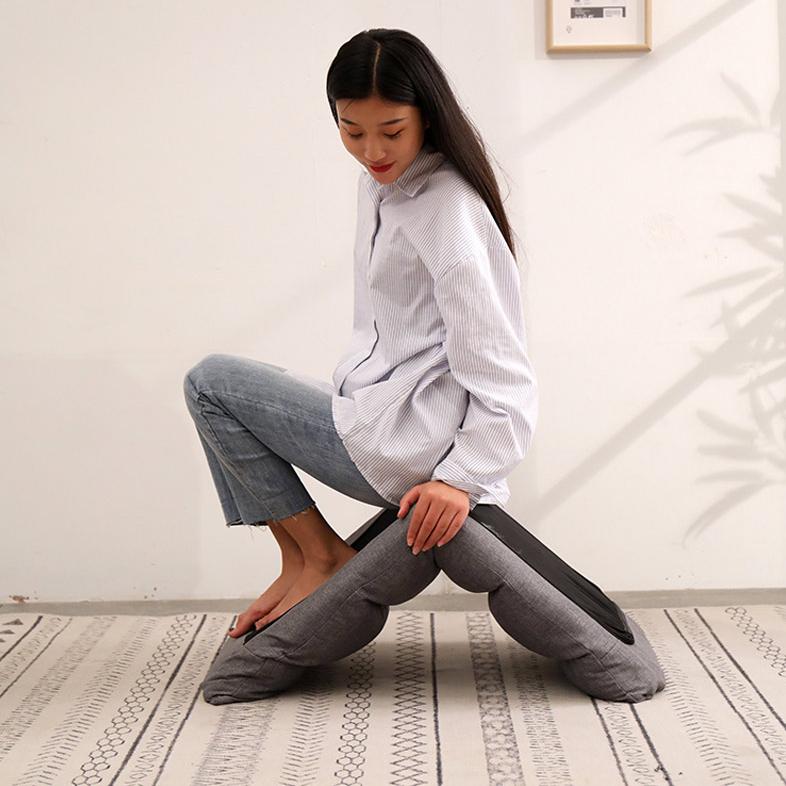 座椅子 おしゃれ 折りたたみ 座いす いす イス 椅子 リビング コンパクト 洗える 低反発 折り畳み 一人掛けソファ ふあふあ 5段調節お洒落 シンプル 柔らかい|thekim|16