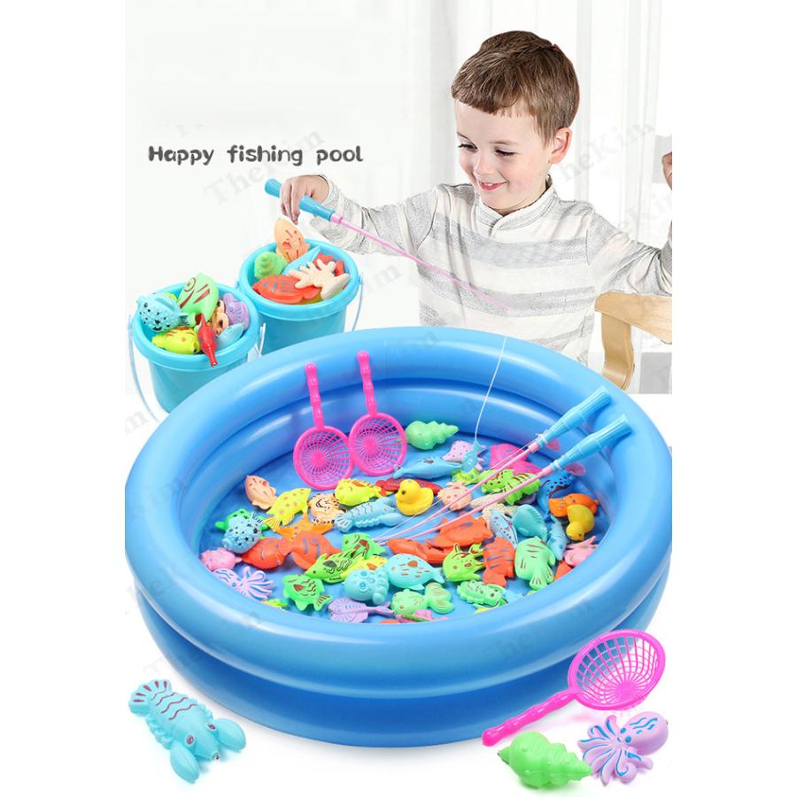 もらって嬉しい出産祝い The Kim水遊び おもちゃ 魚釣り ゲーム 磁気釣り 釣り遊び お風呂 釣り竿 プール 遊び 室内 知育玩具 男の子 女の子 贈り物 入園祝い 誕生日 プレゼント Redoriente Net