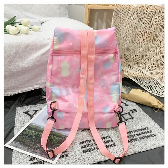 送料無料 プールバッグ キッズ 大人 スイムバッグ 女の子 水泳バッグ 乾湿分離 子供 リュック型 2層式 プールバック 水着 男の子