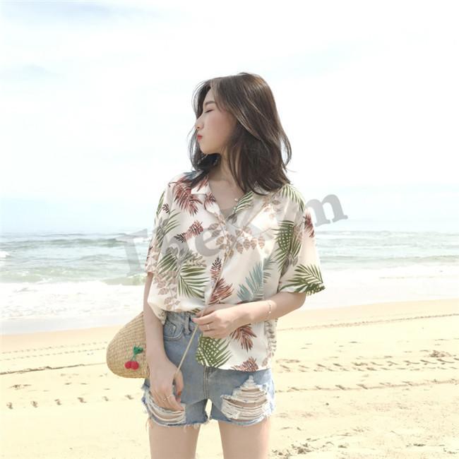 アロハシャツ 花柄 ボタニカル 夏 海 リゾート 通販 ヤシの木柄アロハシャツ 半袖 ボタニカル 花柄 夏 海 浜