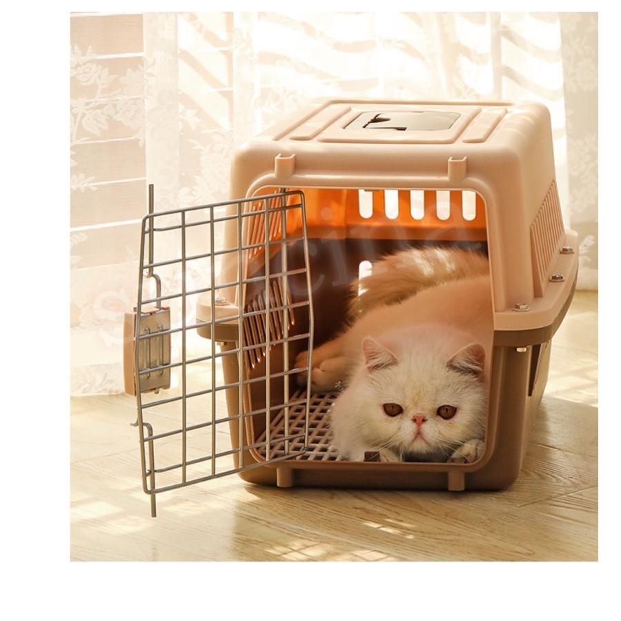 ペットキャリー 犬 バッグ 機内 飛行機 ペットキャリーケース クレート 犬 猫ケージ|thekim|06