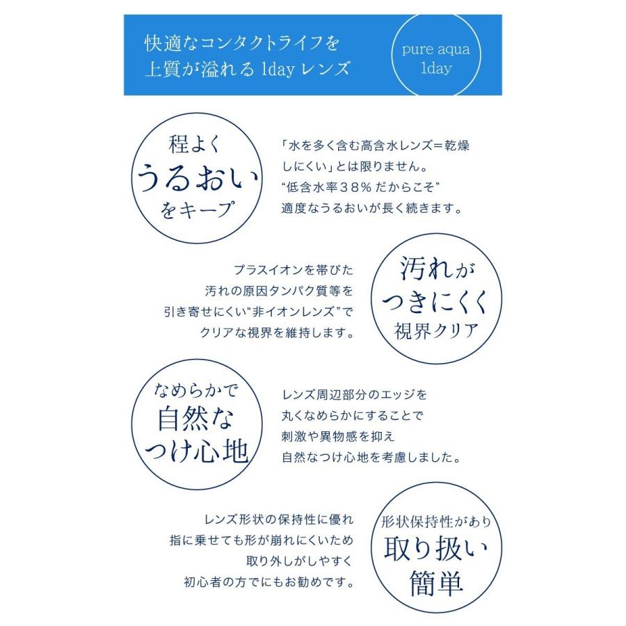 コンタクト レンズ ワンデー 1day ピュアアクアワンデー 6箱セット 30枚 クリアレンズ コンタクト 136006 Pa1d 6set カラコン 通販 ザラボオンライン 通販 Yahoo ショッピング