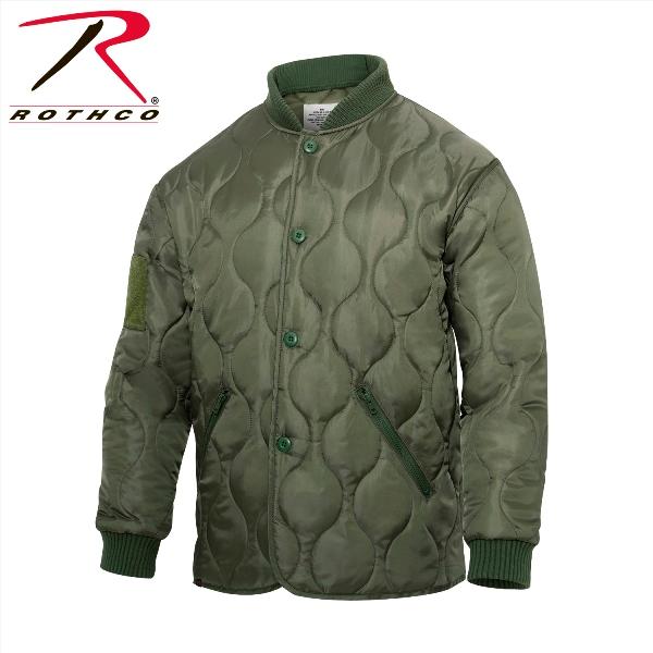 新品　ROTHCO キルティングウービージャケット カーキー　Mサイズ ROTHCO（ロスコ） キルティングウービージャケット Rothco Quilted