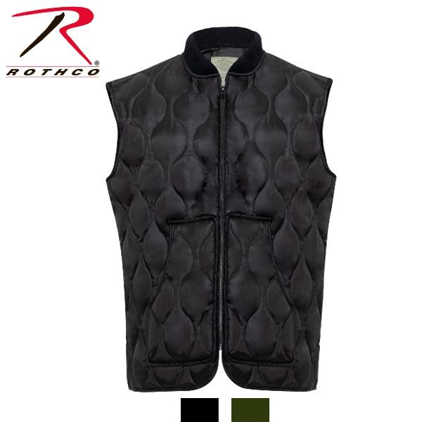 ロスコ キルティング ベスト（Rothco Quilted Woobie Vest ）10434 他（2色）｜thelargestselection