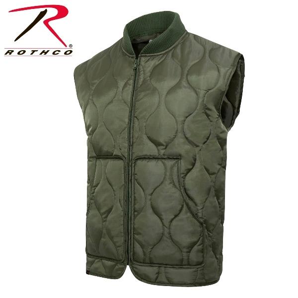 ロスコ キルティング ベスト（Rothco Quilted Woobie Vest ）10434 他（2色）｜thelargestselection｜03