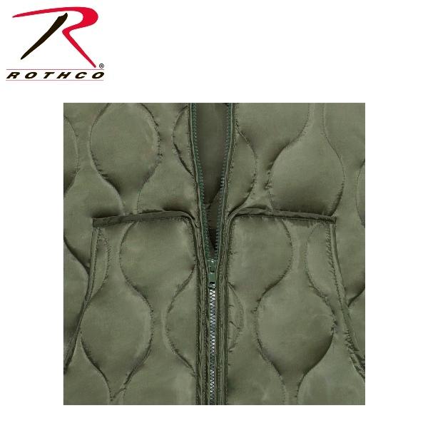 ロスコ キルティング ベスト（Rothco Quilted Woobie Vest ）10434 他（2色） | ROTHCO | 04