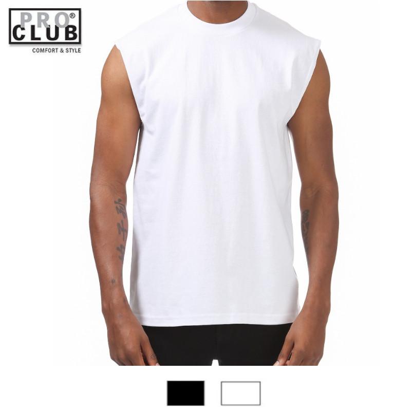 プロクラブ ヘビーウェイト 6.5OZ スリーブレス マッスル Tシャツ PRO CLUB Heavyweight Sleeveless Muscle T-shirt:113 | PRO CLUB