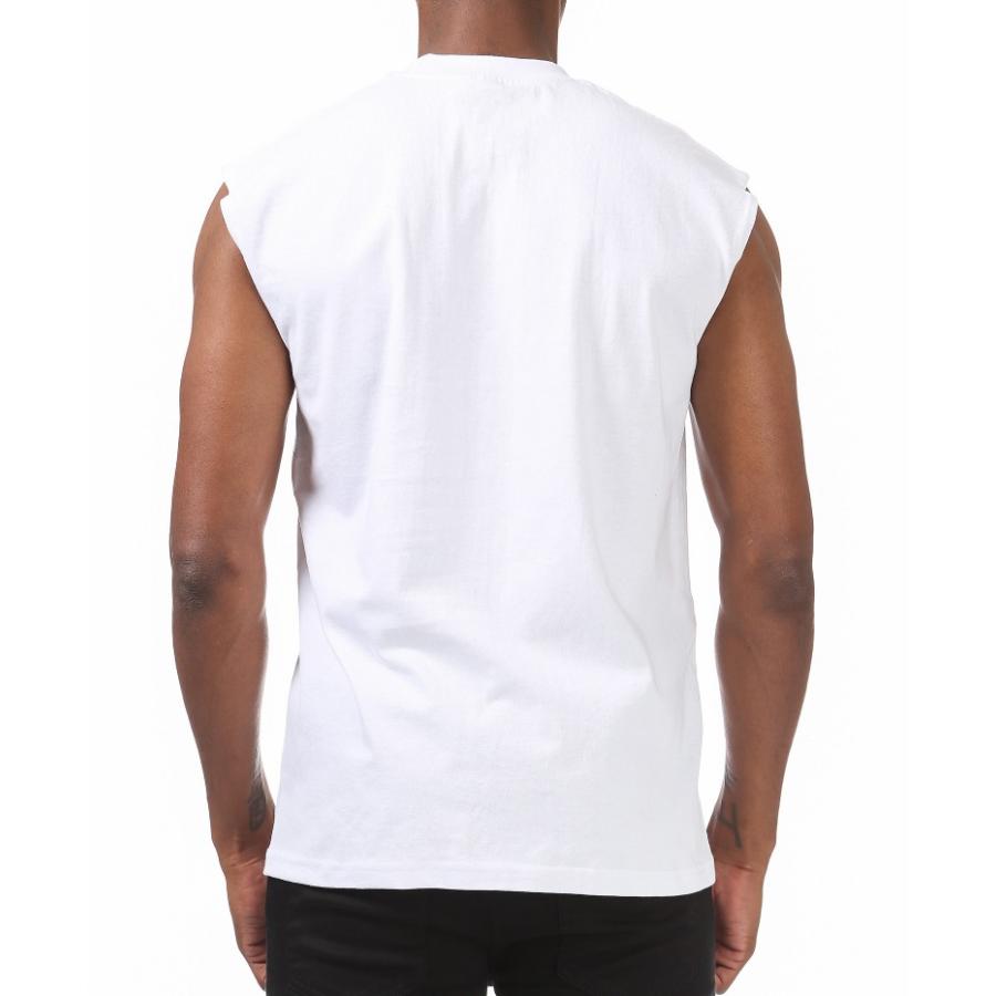 プロクラブ ヘビーウェイト 6.5OZ スリーブレス マッスル Tシャツ PRO CLUB Heavyweight Sleeveless Muscle T-shirt:113 | PRO CLUB | 02