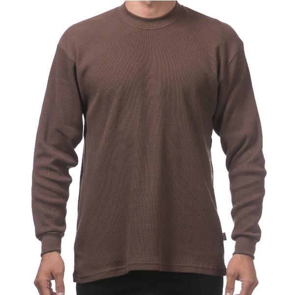 【大きいサイズ2XL-4XL】プロクラブ PRO CLUBサーマル 長袖 Tシャツ Long Sleeve Thermal Tee:115 | PRO CLUB | 21