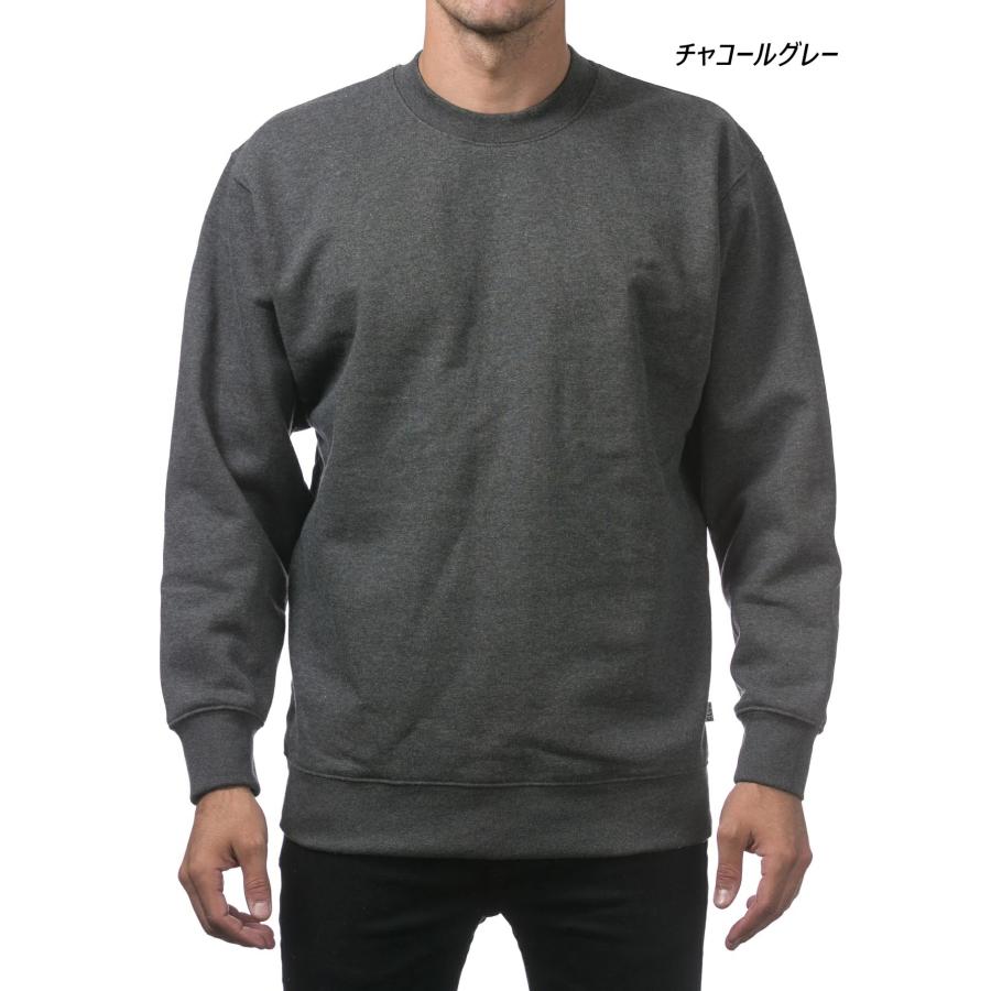 プロクラブ PRO CLU 9OZ コンフォート クルーネック スウェットシャツ トレーナー Comfort Crew Neck Fleece Pullover | PRO CLUB | 04