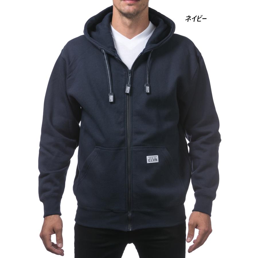 プロクラブ PRO CLUB ヘビーウェイト フル ジップ スウェット フード パーカー Heavyweight Full Zip Hood (13oz)143 | PRO CLUB | 06