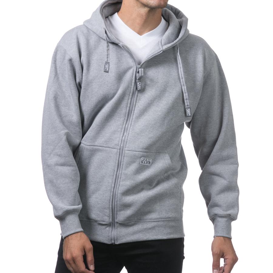 プロクラブ PRO CLUB ヘビーウェイト フル ジップ スウェット フード パーカー Heavyweight Full Zip Hood (13oz)143 | PRO CLUB | 02