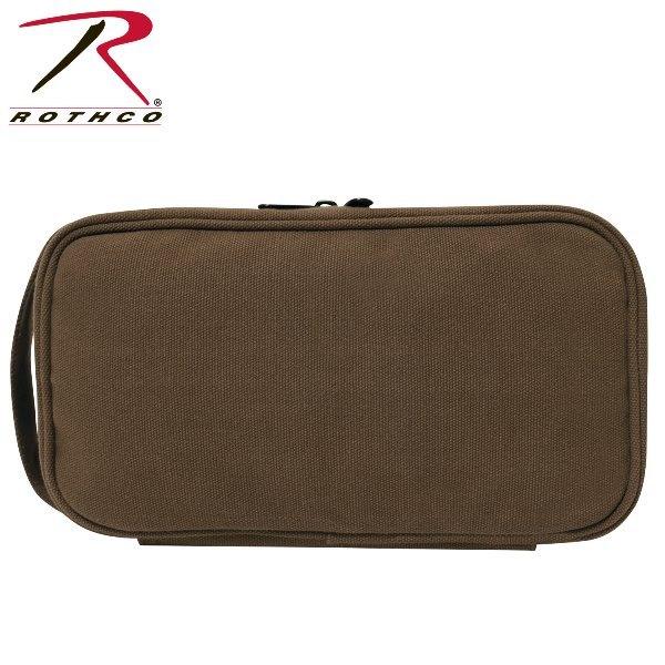 ロスコ デラックス トラベルキット【二層構造】 Rothco Deluxe Canvas Travel Kit 1854他（4色） | ROTHCO | 06