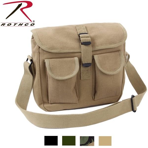 ロスコ (Rothco) Ammo キャンバス ショルダーバッグ :2278他（5色） | ROTHCO