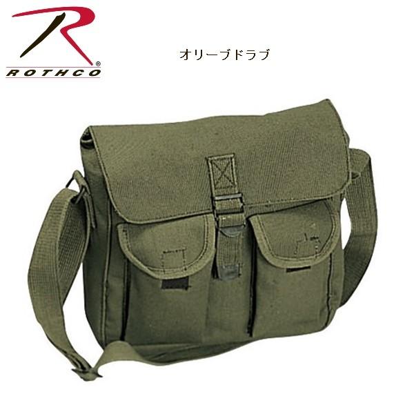 ロスコ (Rothco) Ammo キャンバス ショルダーバッグ :2278他（5色） | ROTHCO | 02