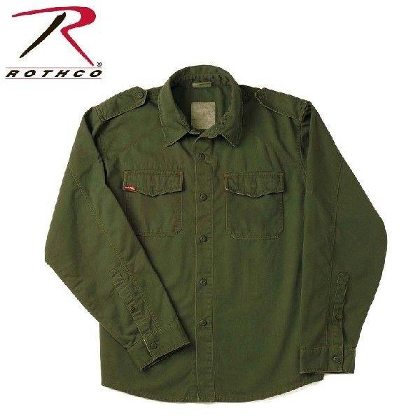 ROTHCO VINTAGE FATIGUE SHIRTS（ロスコ ビンテージ シャツ）2568｜thelargestselection｜04