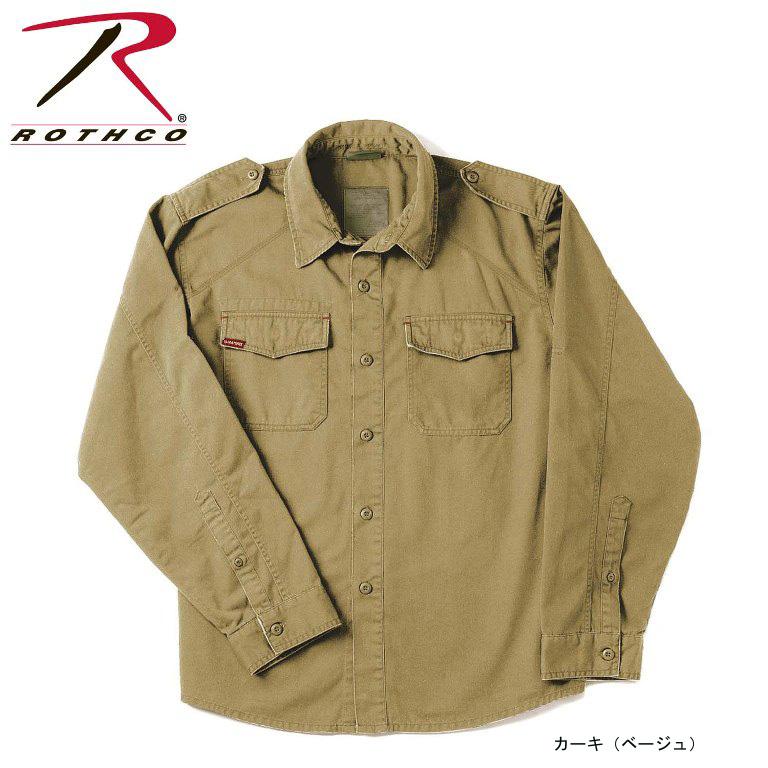 ROTHCO VINTAGE FATIGUE SHIRTS（ロスコ ビンテージ シャツ）2568 | ROTHCO | 04