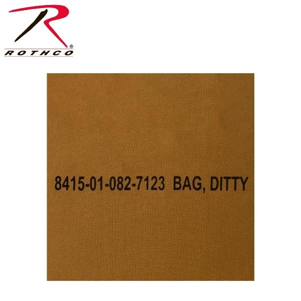 ロスコ キャンバス ディティー バッグ【Sサイズ】Rothco Military Ditty Bag 16 X 19（2色）:  2573 他（2色） | ROTHCO | 03