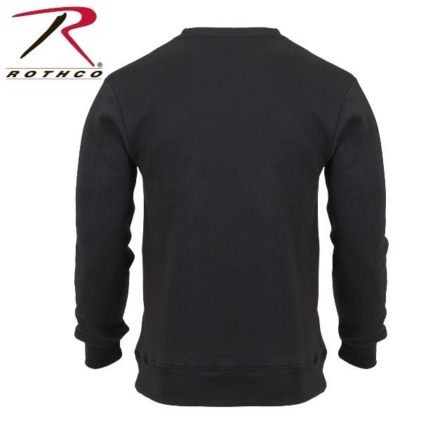 ロスコ シン ブルーライン スウェットシャツRothco Thin Blue Line Flag Crew Neck Sweatshirt 2844 | ROTHCO | 01