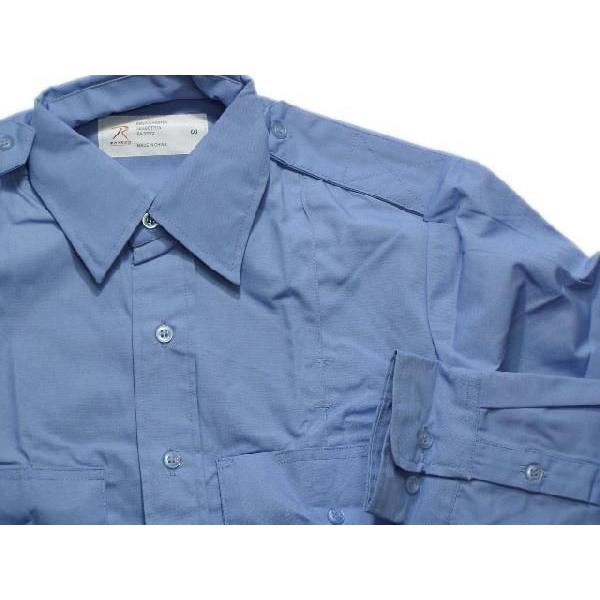 ロスコ長袖ポリスシャツ ROTHCO POLICE LONG-SLEEVE  SHIRT 30010 | ROTHCO | 01