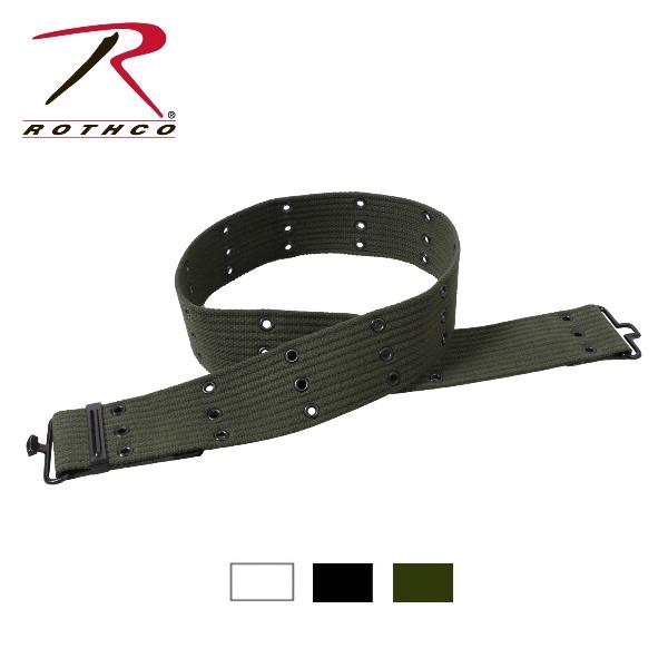 ロスコ ピストル ベルト(綿素材) /Rothco Military Style Pistol Belts:4218他（?色） | ROTHCO