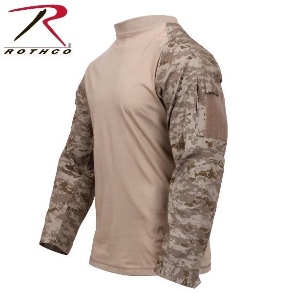 【ビッグサイズ】ロスコ エアソフト コンバットシャツTactical Airsoft Combat Shirt45010 | ROTHCO | 03