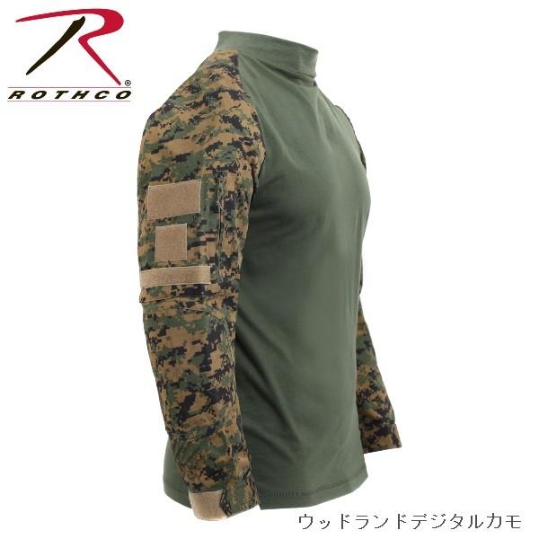【ビッグサイズ】ロスコ エアソフト コンバットシャツTactical Airsoft Combat Shirt45010 | ROTHCO | 06